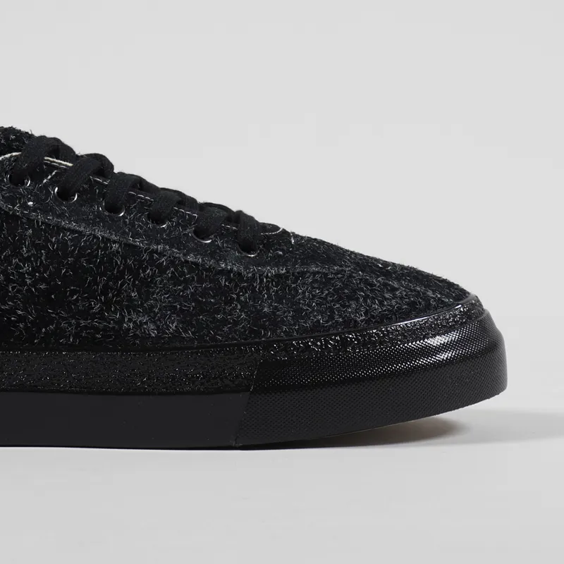 Stepney Workers Club Dellow Shoes Hairy Suede Black-6