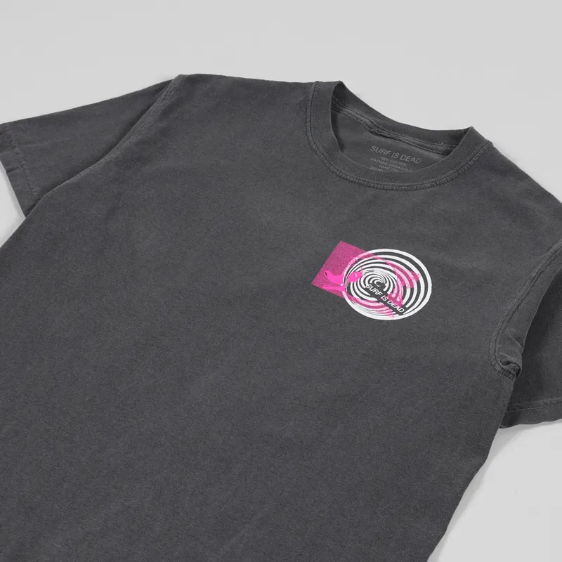 Surf Is Dead Depth Charge T Shirt Grey-3