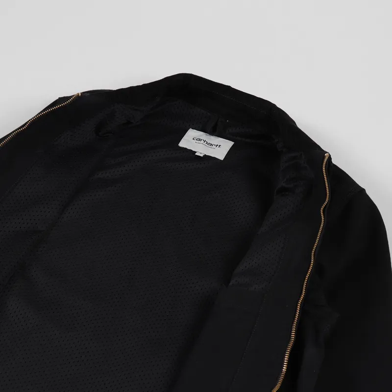 Carhartt WIP Detroit Jacket Black Rinsed-4