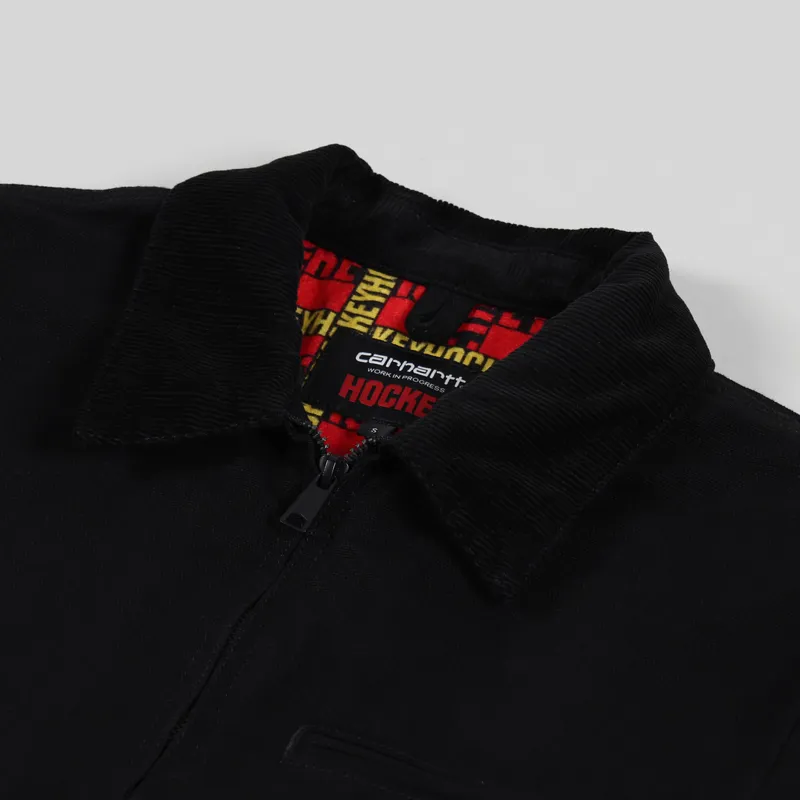 Hockey x Carhartt WIP Detroit Jacket Hickory Black-12