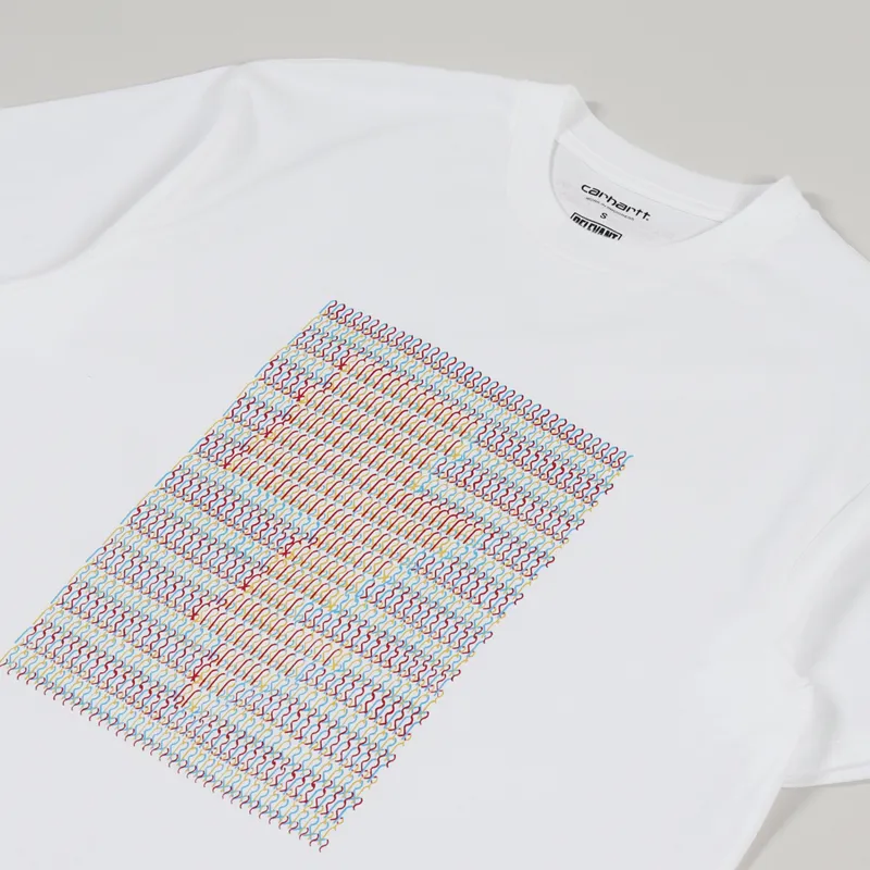 Carhartt WIP DFA T Shirt White-2