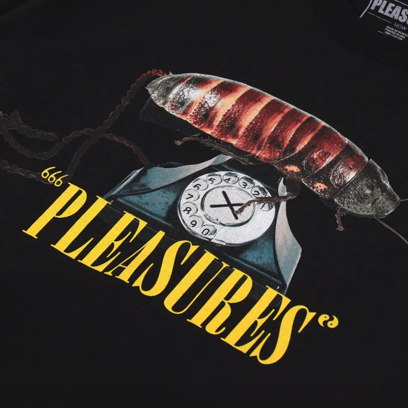 Pleasures Dial T Shirt Black-2