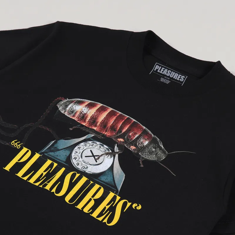 Pleasures Dial T Shirt Black-1