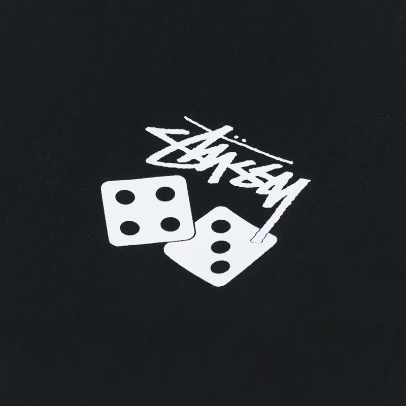 Stussy Dice Crew Sweat Black-5
