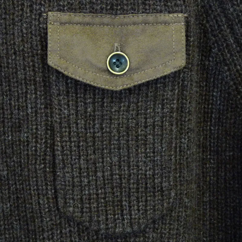 Dickies Clinton Knitted Sweater - Chocolate Brown-1