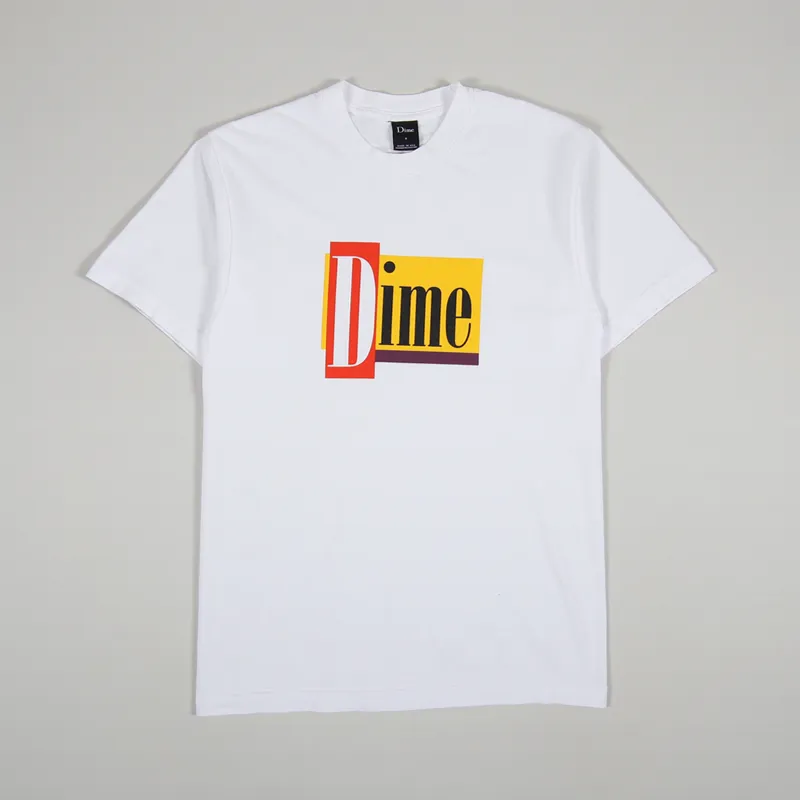 Dime Diner T Shirt White