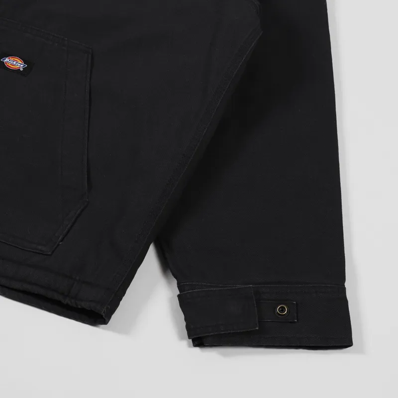Dickies Duck Sherpa Lined Jacket Black-6
