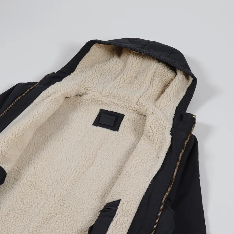 Dickies Duck Sherpa Lined Jacket Black-4