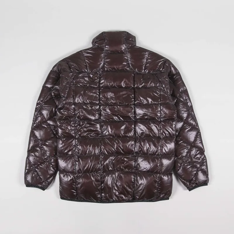 And Wander Diamond Stitch Down Jacket Dark Brown-2