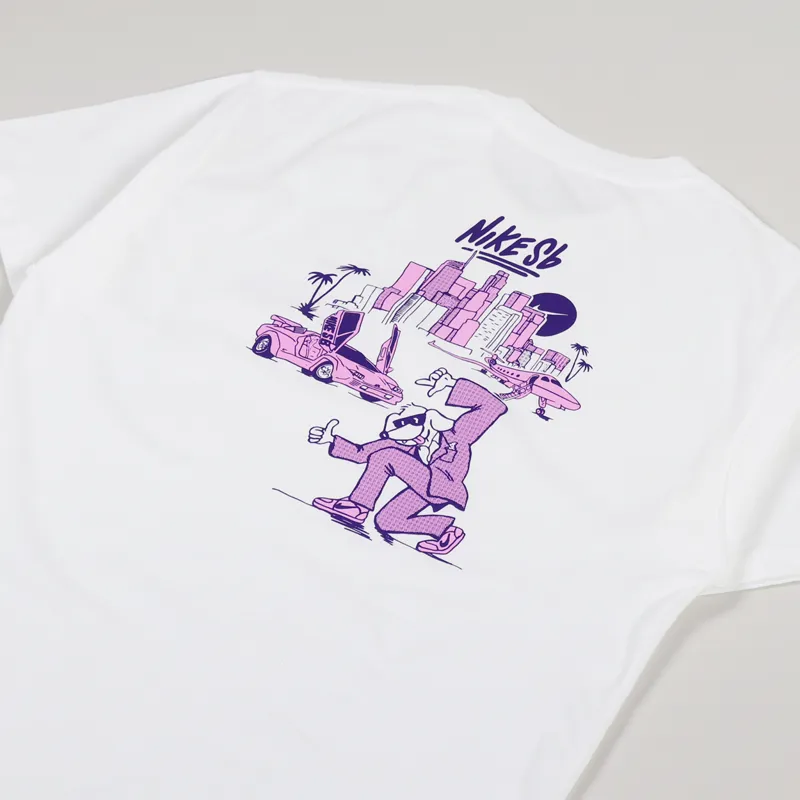 Nike SB Vice T Shirt White-5