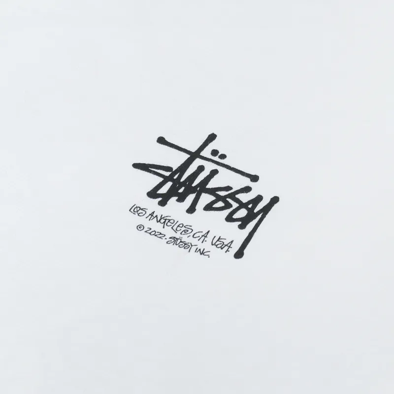 Stussy Dragon T Shirt White-5