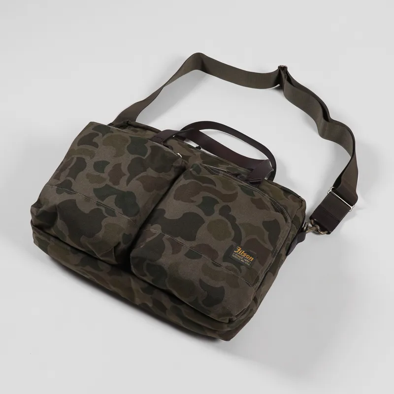 Filson Dryden Briefcase Dark Shrub Camo-9