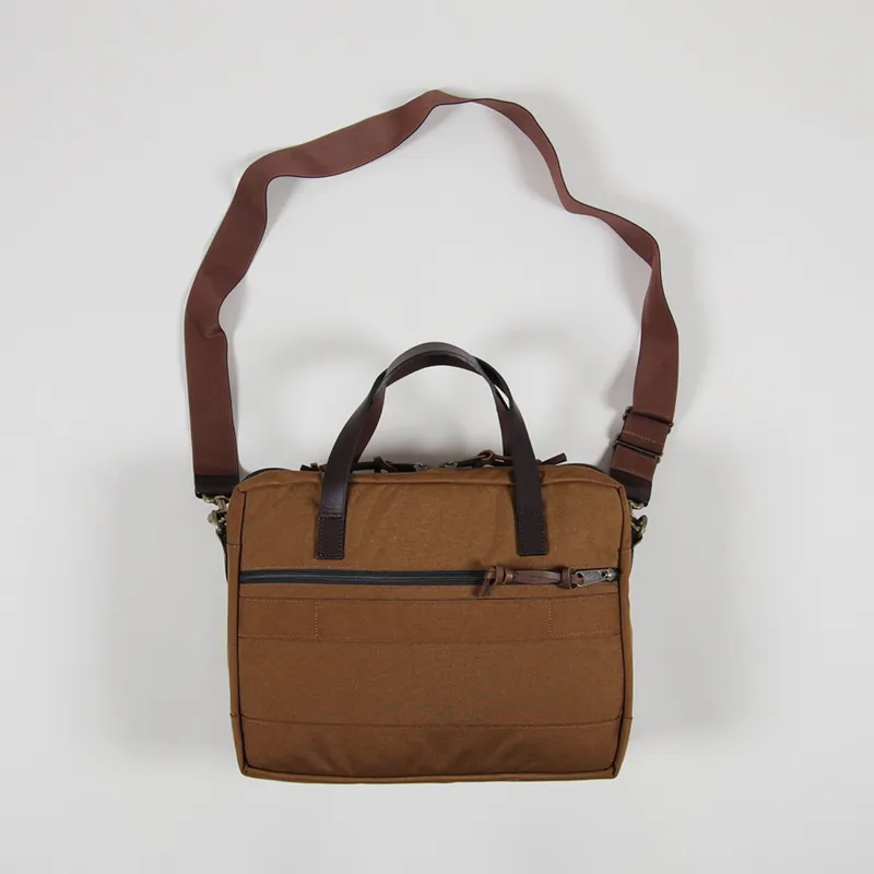 Filson Dryden Briefcase Whiskey-1