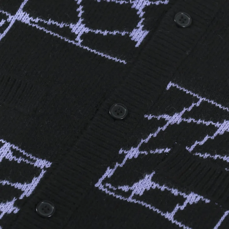 トップス Obey Dryden Cardigan DrydenCardiganBlk.jpg