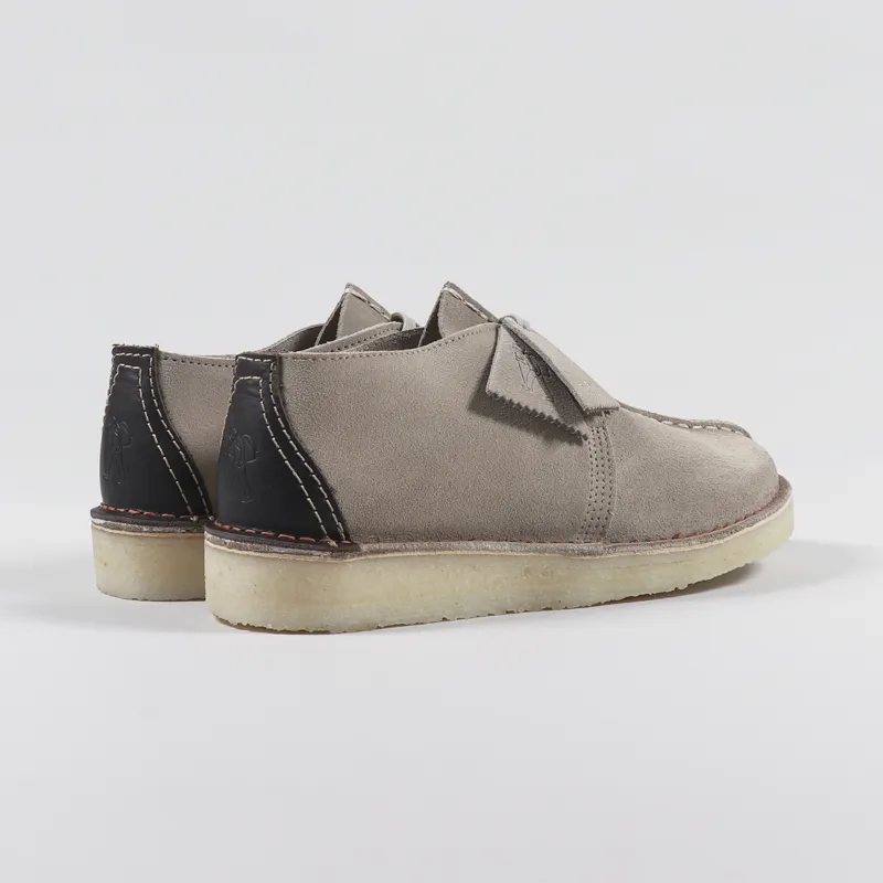 Clarks desert trek sand suede hotsell