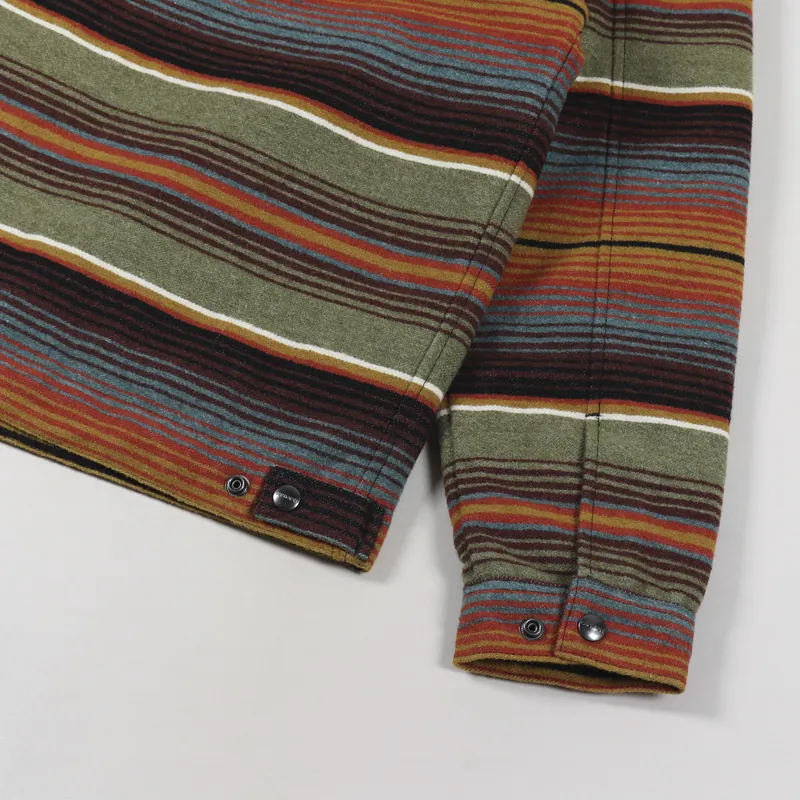 Carhartt WIP Detroit Tuscon Jacket Stripe Dollar Green-8