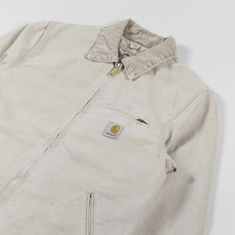 Carhartt WIP Detroit Jacket Dusty Hamilton Brown Faded-3
