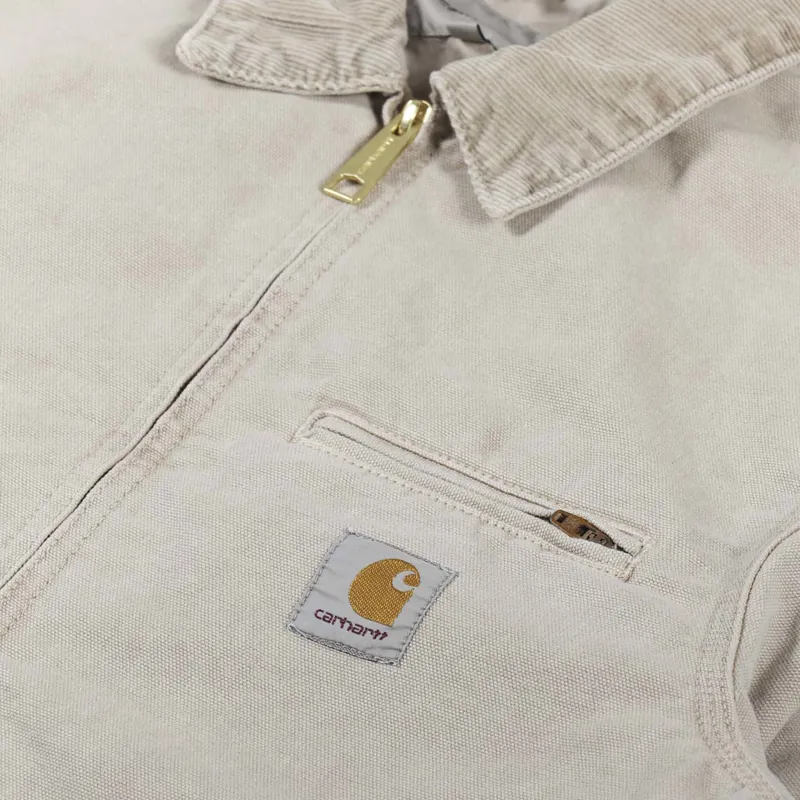 Carhartt WIP Detroit Jacket Dusty Hamilton Brown Faded-7