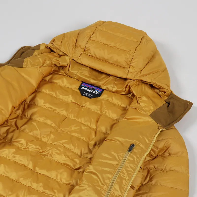 Patagonia Down Sweater Hoody Buckwheat Gold-4
