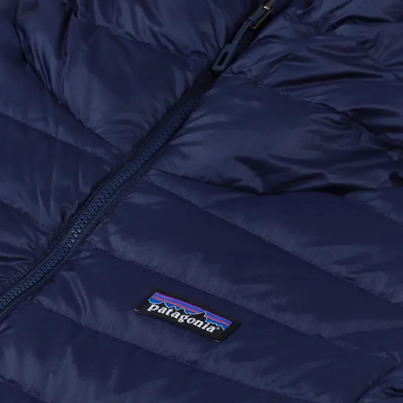 Patagonia Down Sweater Hoody Classic Navy-7