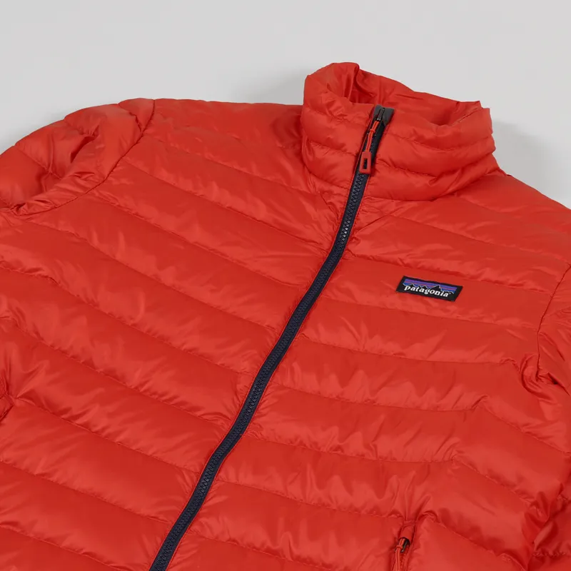 Patagonia Down Sweater Jacket Hot Ember-3