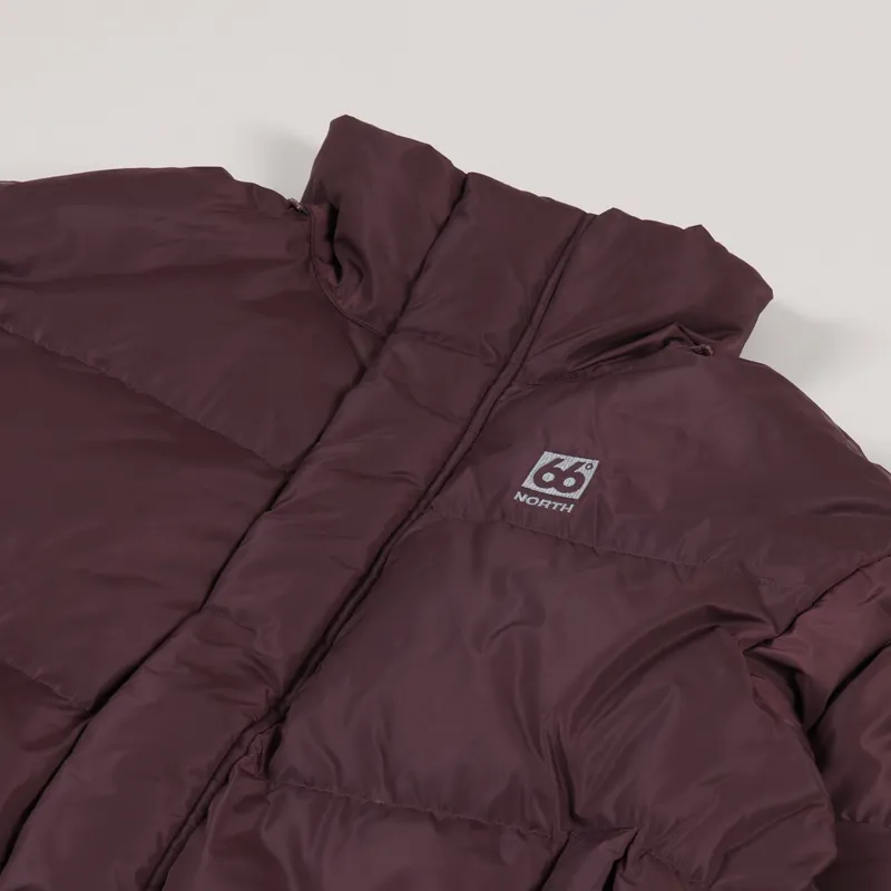 66 North Recycled Dyngja Down Jacket Plum-7