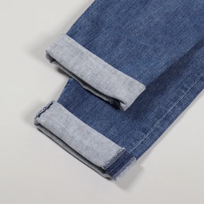 Edwin ED-45 CS Loose Tapered Jeans Blu Tsukiya Wash-4