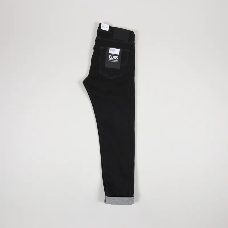 Edwin ED-85 Jeans Black Rinsed-2