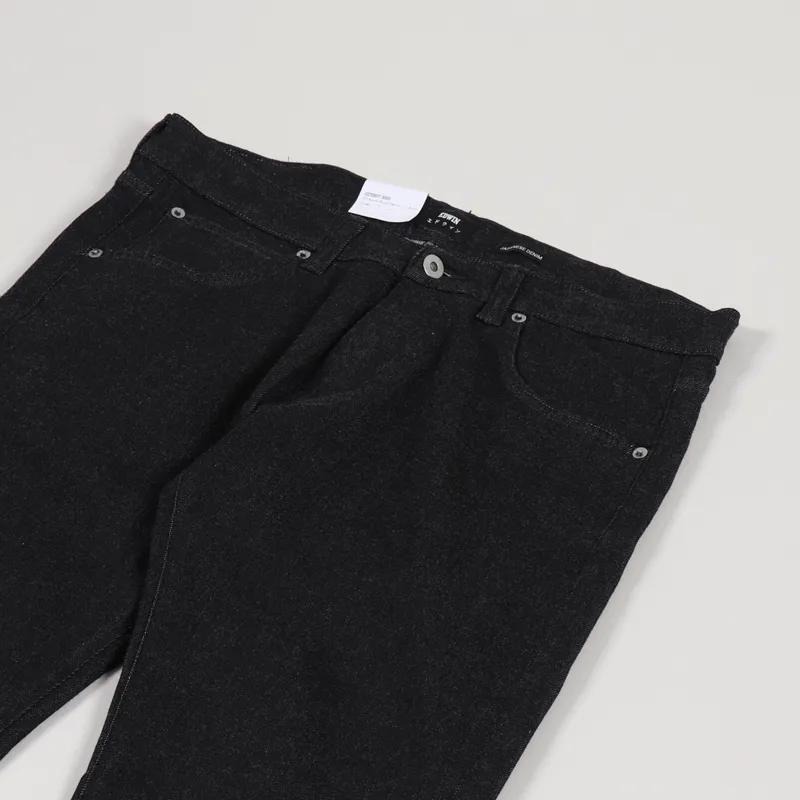 Edwin ED-85 Jeans Black Rinsed-5