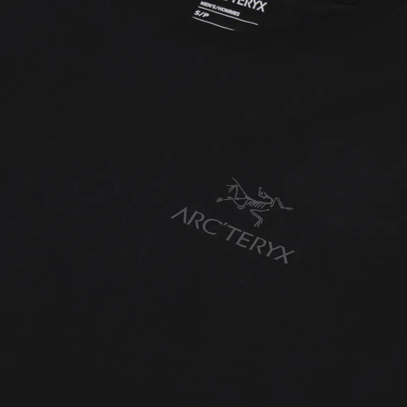 Arcteryx Emblem T Shirt Black-1
