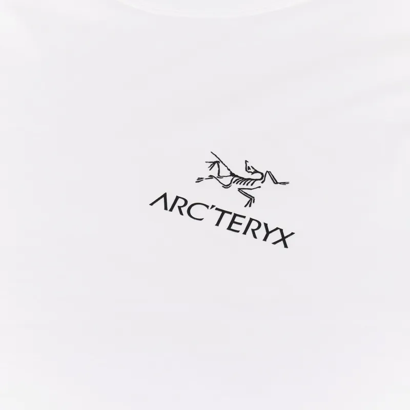 Arcteryx Emblem T Shirt White-1