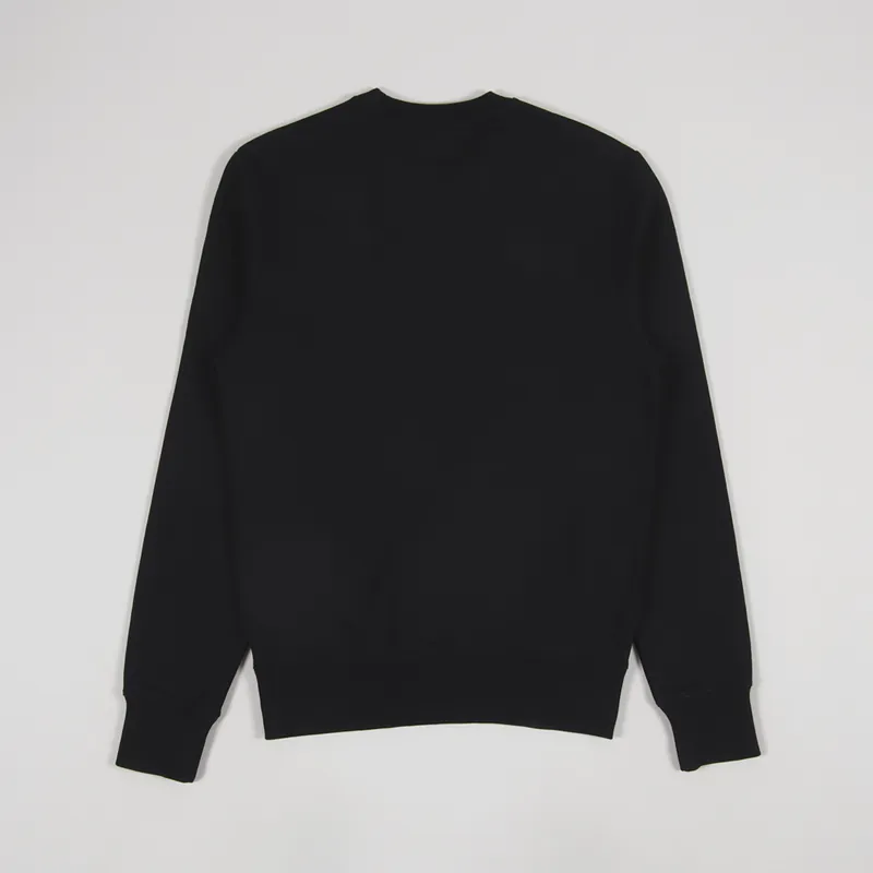 Fred Perry Embroidered Sweatshirt Black-1