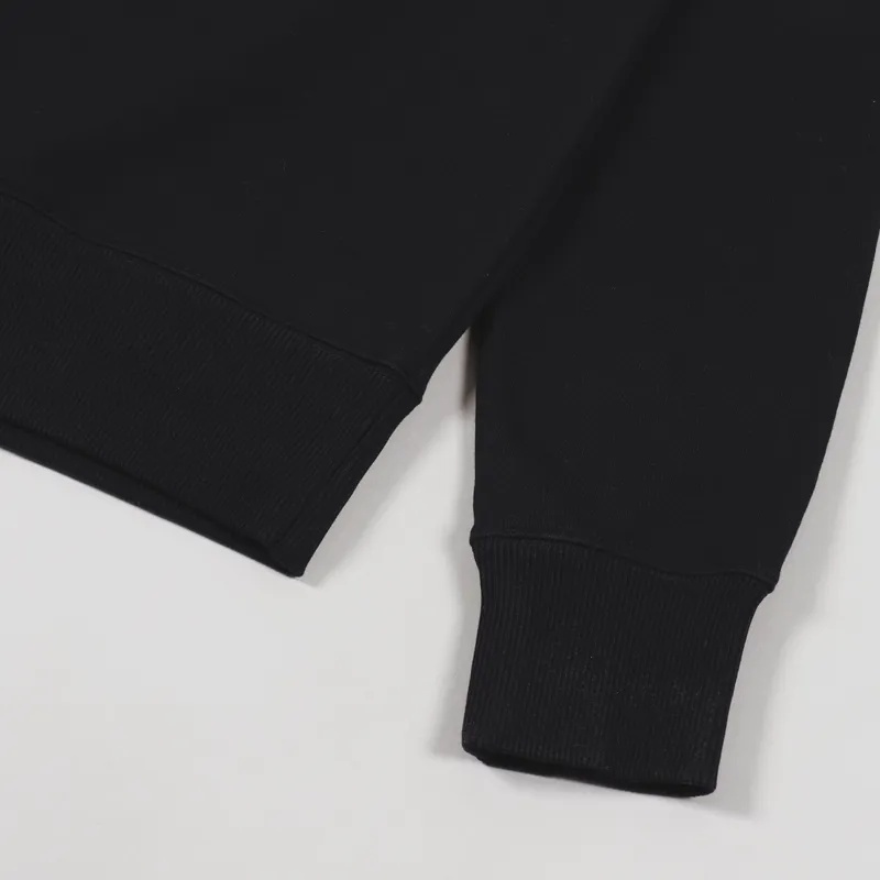 Fred Perry Embroidered Sweatshirt Black-3