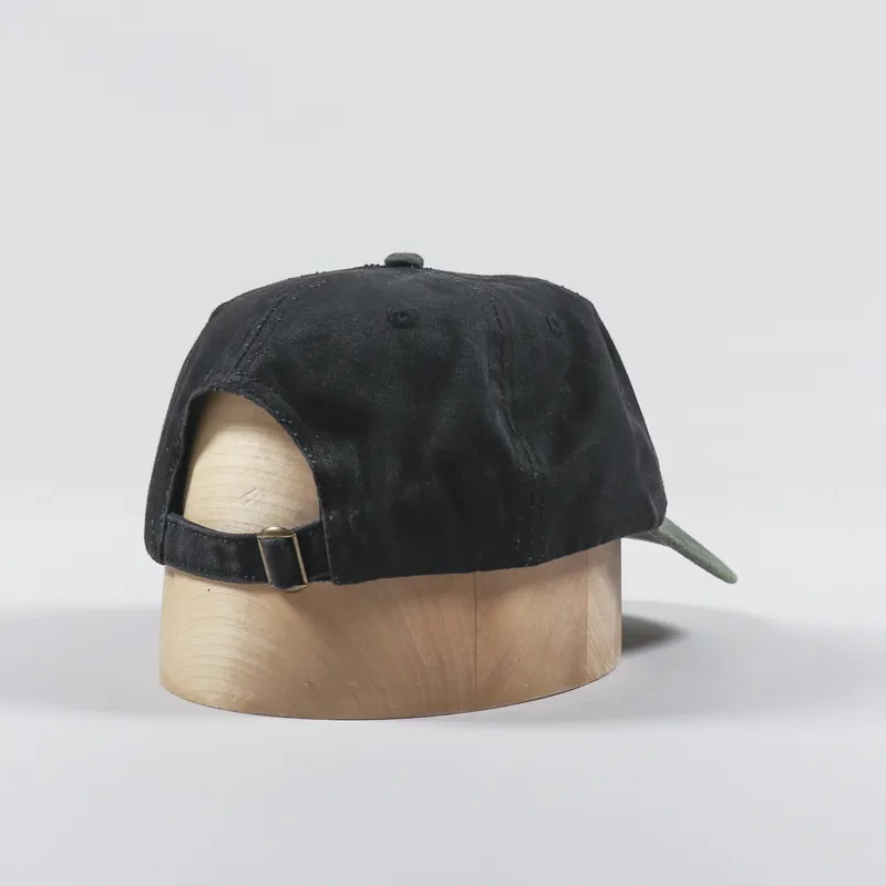 Butter Goods Equipment 6 Panel Cap Black Sage-1