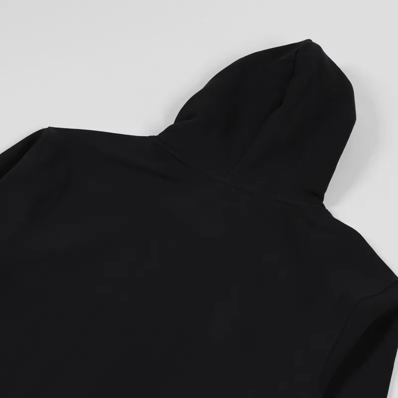Nike SB Icon Hoodie Black White-3