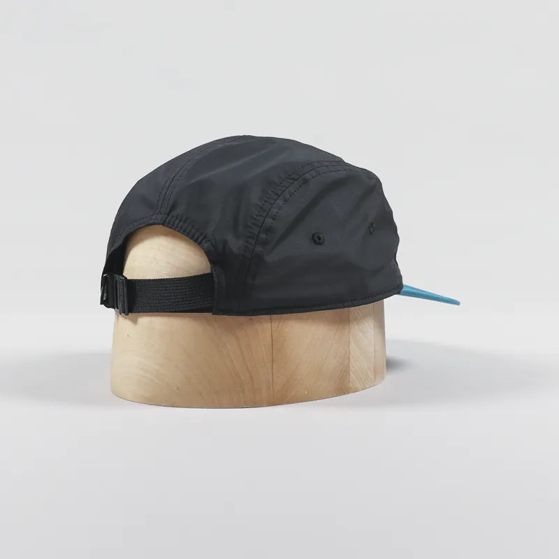 The North Face EU Street 5 Panel Cap Blue Black Green-1