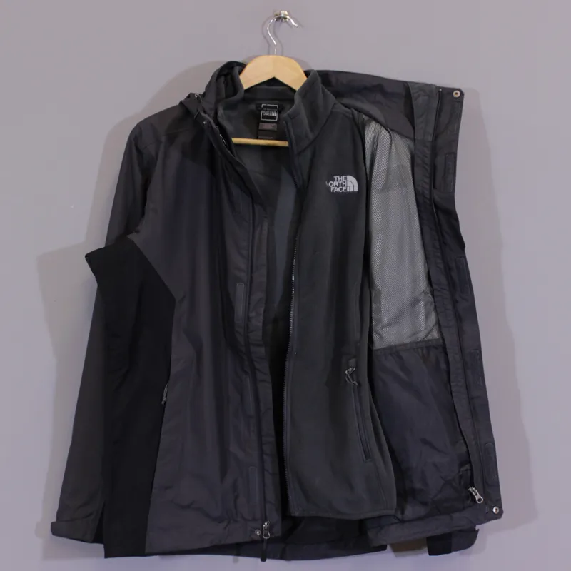 The North Face Mens Evolution 2 Triclimate Jacket Asphalt Grey Black-6