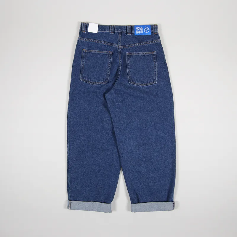Polar Skate Co. Mens Denim Big Boy Jeans Dark Blue Trousers
