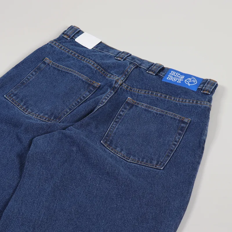 Polar Skate Co. Mens Denim Big Boy Jeans Dark Blue Trousers