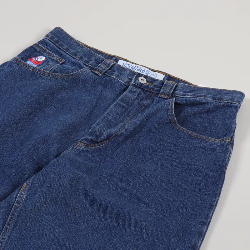 Polar Skate Co. Mens Denim Big Boy Jeans Dark Blue Trousers