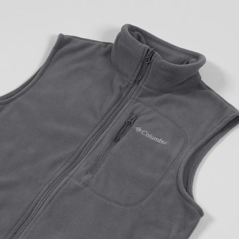 Columbia Fast Trek Fleece Vest City Grey-3