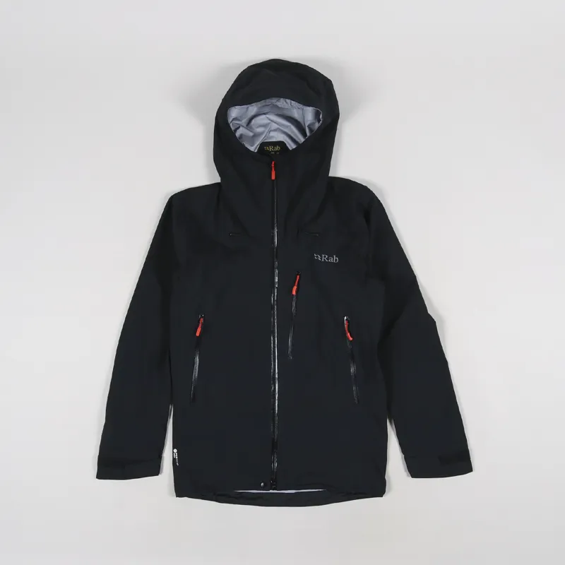 Working Class Heroes x Rab Firewall Jacket Beanie Combo Black Tangerine-1