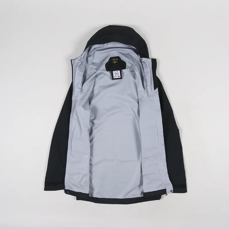 Working Class Heroes x Rab Firewall Jacket Beanie Combo Black Tangerine-3