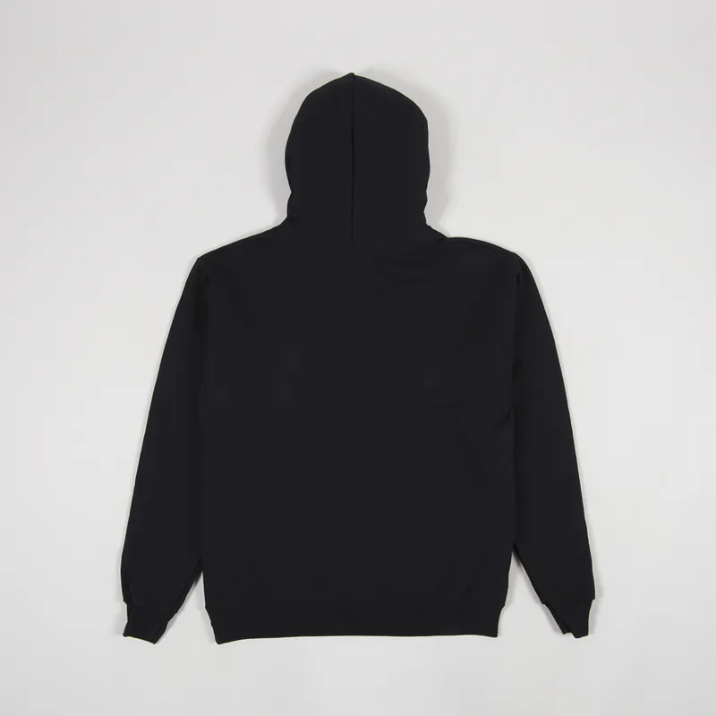 Thrasher Skateboard Magazine Flame Hoodie Black-1