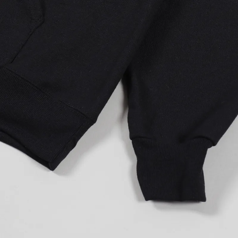 Thrasher Skateboard Magazine Flame Hoodie Black-4