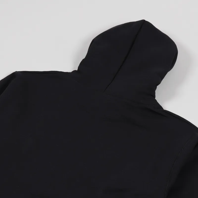 Thrasher Skateboard Magazine Flame Hoodie Black-3