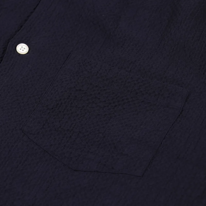 Portuguese Flannel Flame Shirt Navy-3