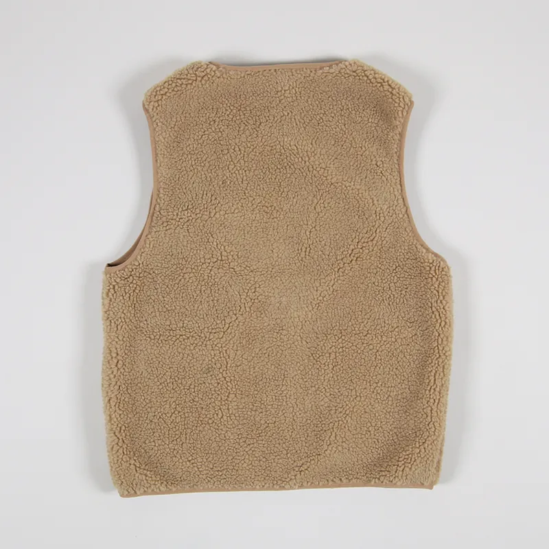 Stan Ray Fleece Liner Vest Khaki Boa-2