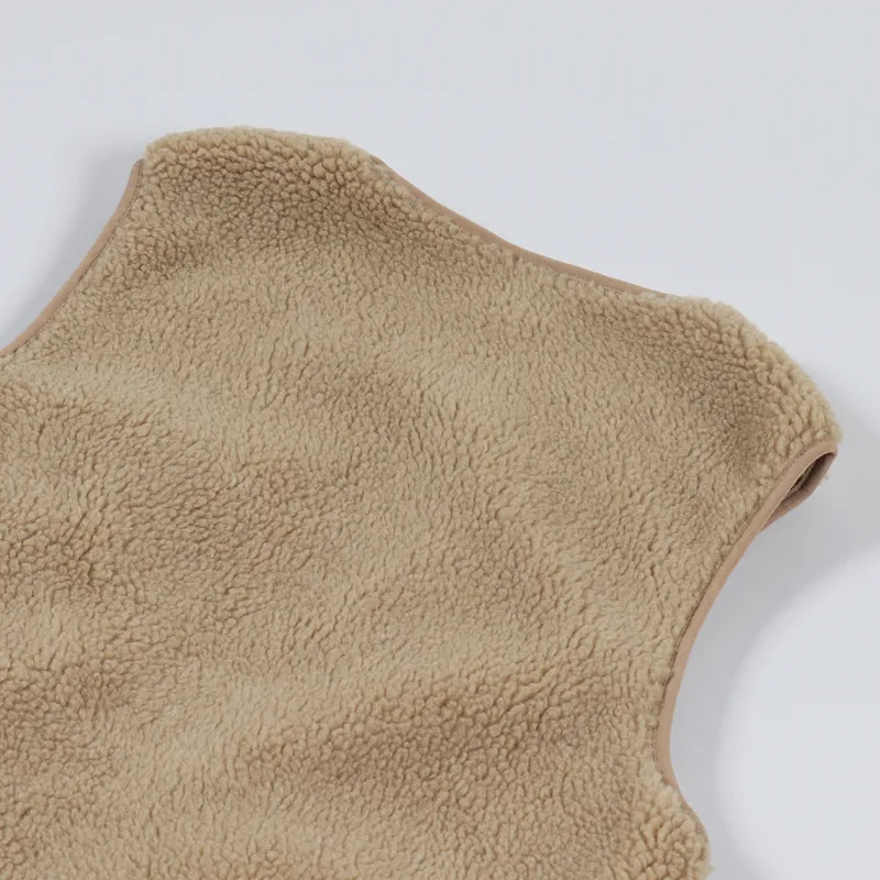 Stan Ray Fleece Liner Vest Khaki Boa-5