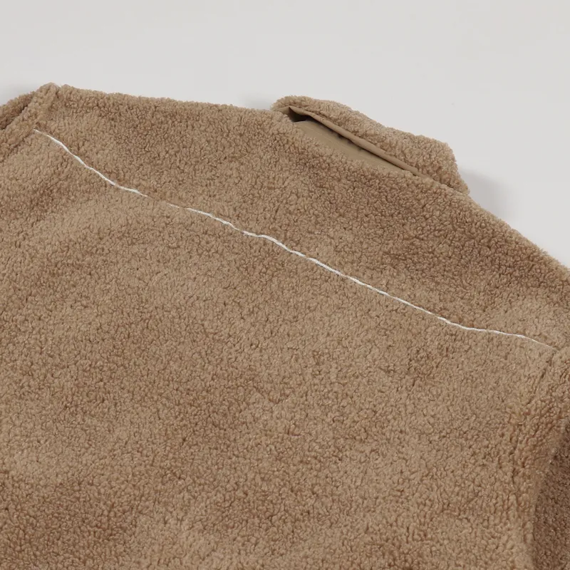 Adidas Skateboarding Fleece Track Top Cardboard Green Aluminium-5